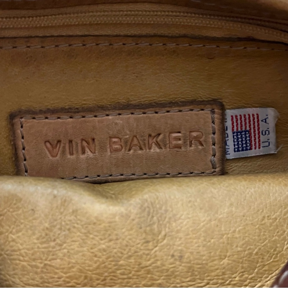 Vin Baker Leather Crossbody Bag - USA - Picture 10 of 10